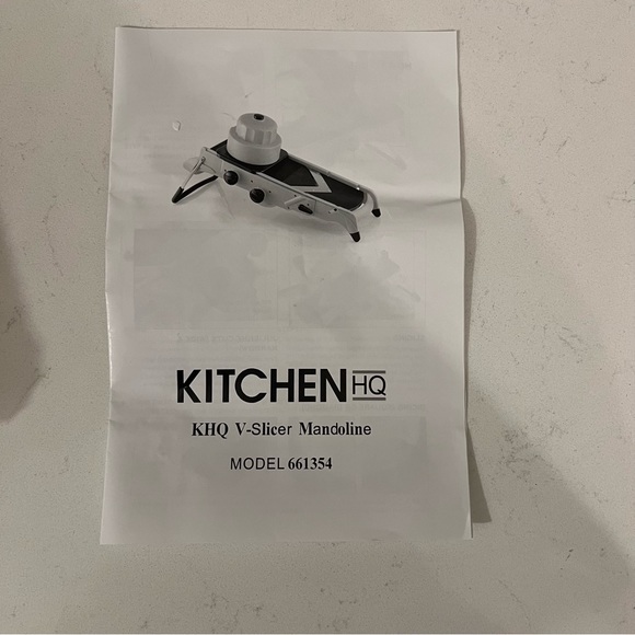 Kitchen HQ Vertical Mandoline - red color - Picture 3 of 9